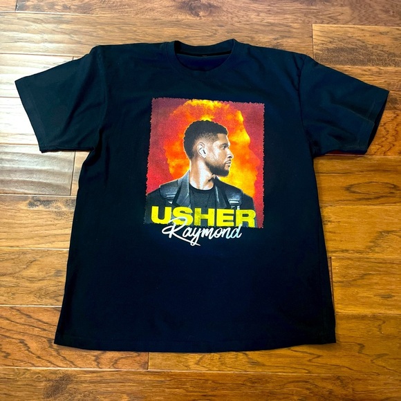 Usher 2023 Official Las Vegas Residency Show T-Shirt. - Picture 1 of 5